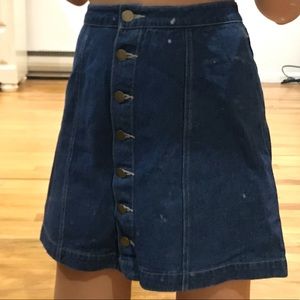 denim skirt